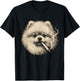 Dog Smoking Cigarette Funny Pomeranian Meme T-Shirt - T-Shirt | Black