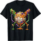 Pumpkin Halloween Baseball Ice Cream Drip Spooky Boys Youth T-Shirt - T-Shirt | Black