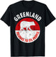 Greenland Flag, Belongs to its People, Independence Message T-Shirt - T-Shirt | Black