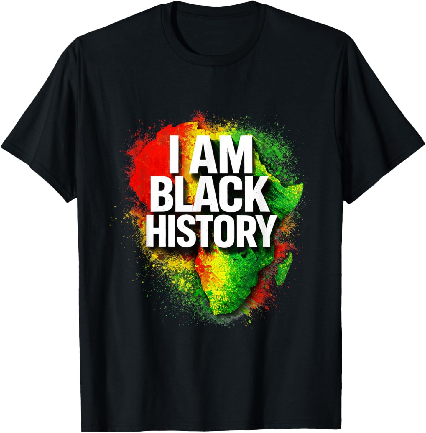 I Am Black History Pride Celebration T-Shirt - T-Shirt | Black