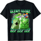 Glerp Glorp Funny Alien Cat Meme, Brainrot , Costume T-Shirt - T-Shirt | Black
