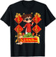 Vietnamese New Year 2026 Li Xi Me Please TET Decoration Girl T-Shirt - T-Shirt | Black