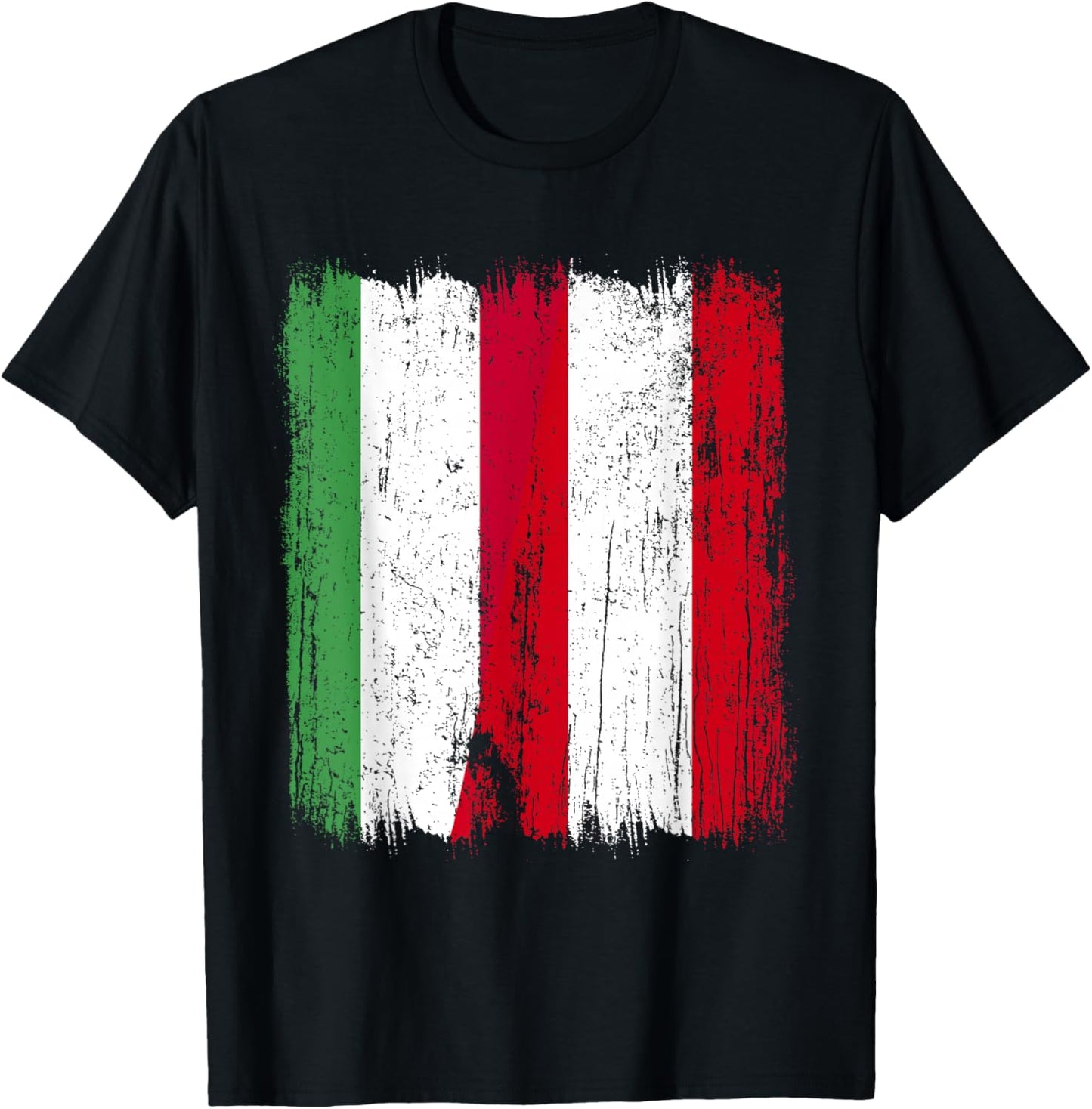 Hungary Austria Half Flag Hungarian Austrian Heritage T-Shirt - T-Shirt | Black