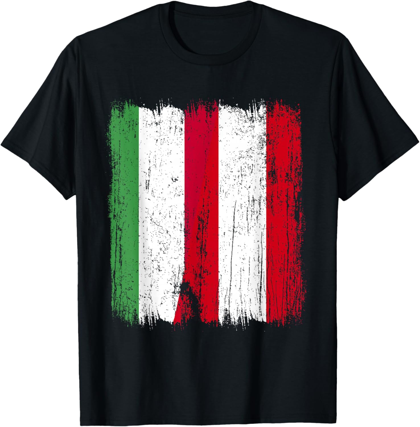 Hungary Austria Half Flag Hungarian Austrian Heritage T-Shirt - T-Shirt | Black