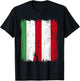 Hungary Austria Half Flag Hungarian Austrian Heritage T-Shirt - T-Shirt | Black