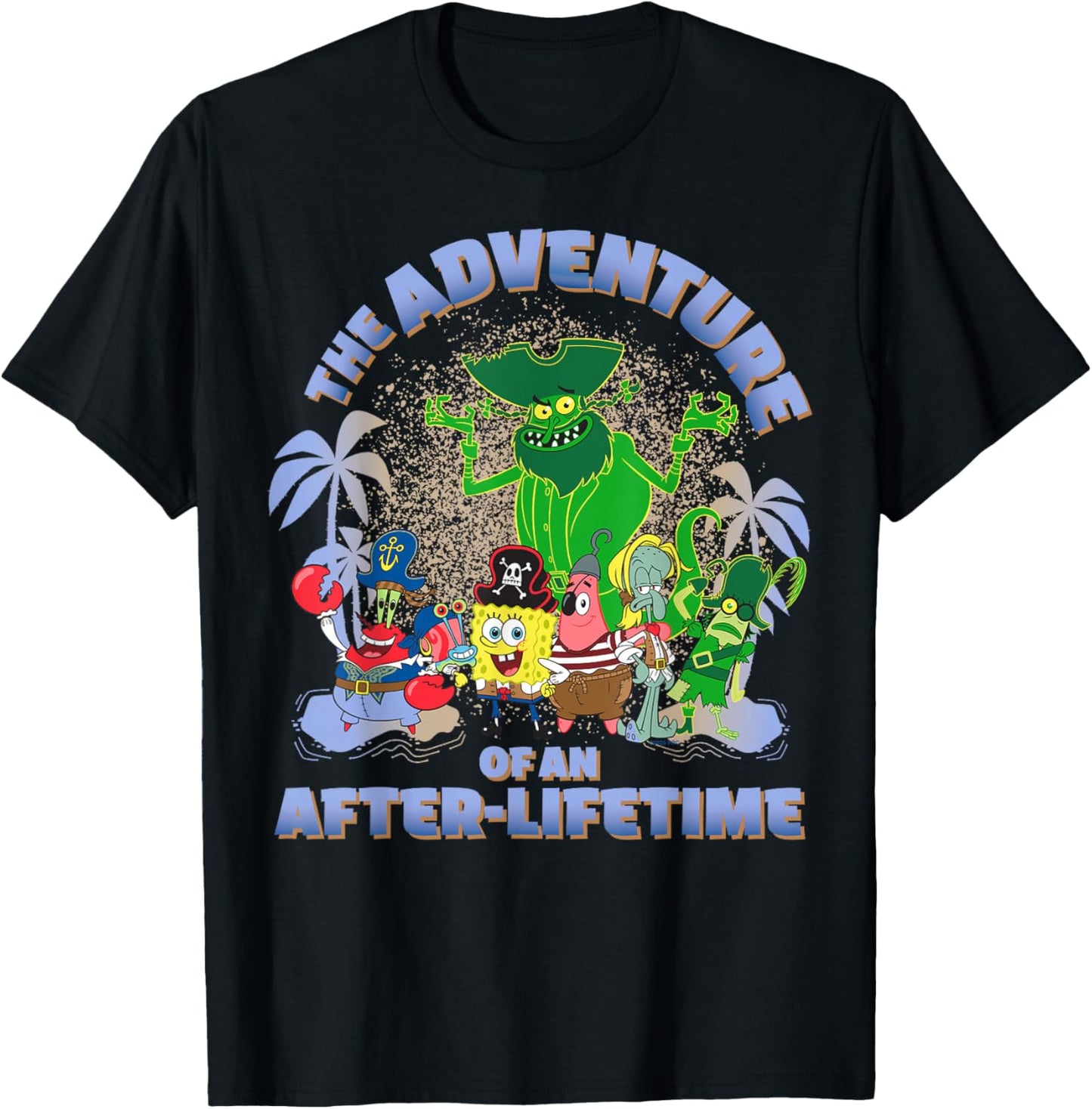 The Spongebob Movie: Search for Squarepants Crew T-Shirt - T-Shirt | Black
