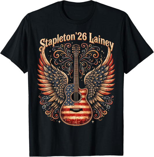 Vintage Stapleton 26 Lainey Name Gift Women Kids T-Shirt - T-Shirt | Black