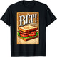 BLT Bacon Lettuce and Tomato Sandwich T-Shirt - T-Shirt | Black