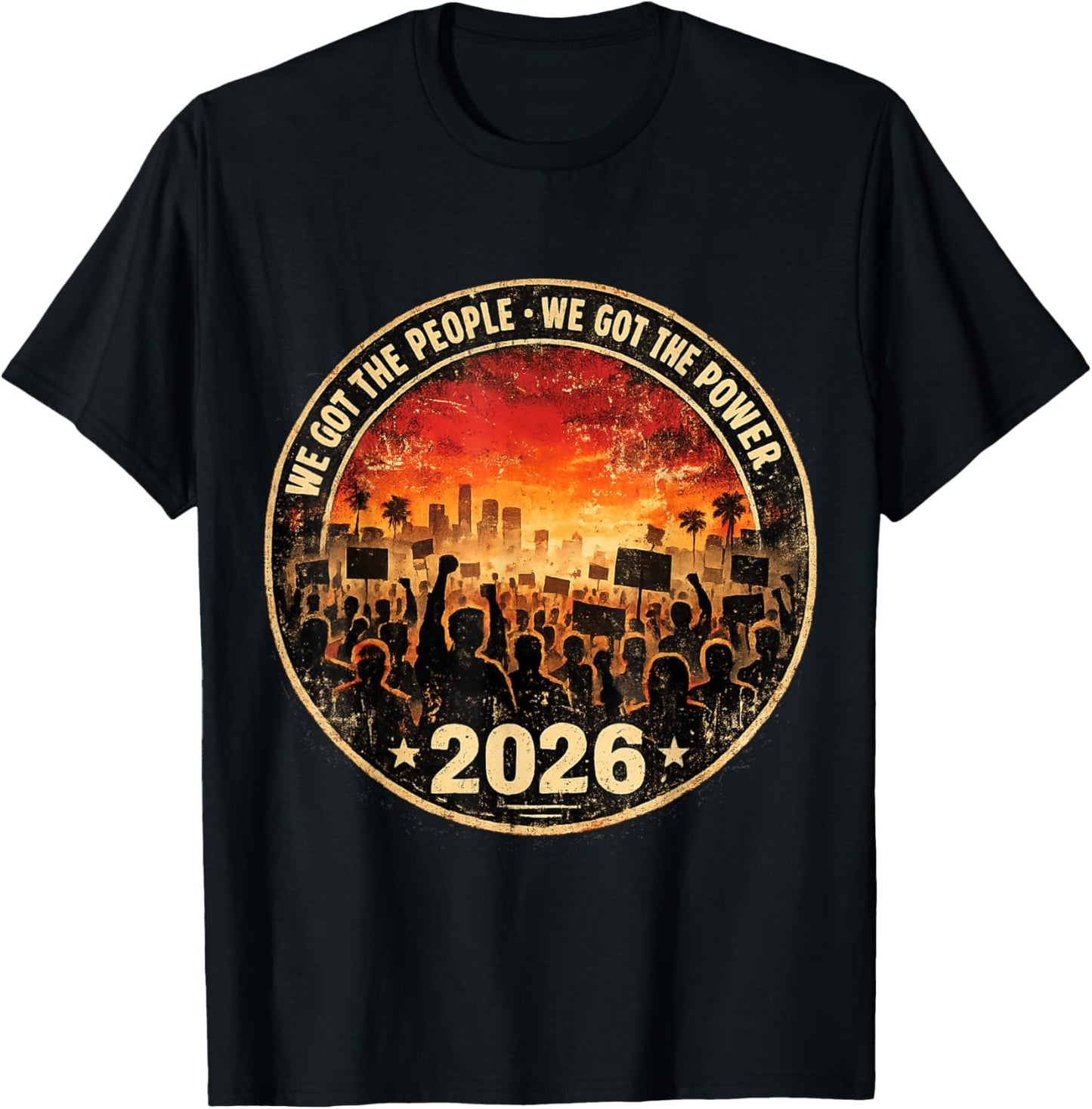 Retro Union Solidarity Workers Rights Labor Movement Protest T-Shirt - T-Shirt | Black