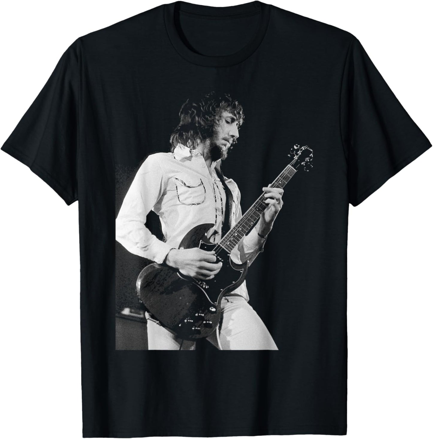 The Who Pete Townshend Who's Next Tour 1971 T-Shirt - T-Shirt | Black