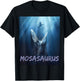 Mosasaurus Shark Power Ocean Dinosaur Men Adventure Gear T-Shirt - T-Shirt | Black