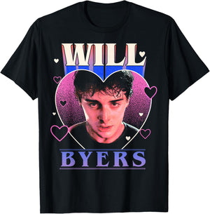 Stranger Things Valentine's Day Will Byers Will You Be Mine T-Shirt - T-Shirt | Black