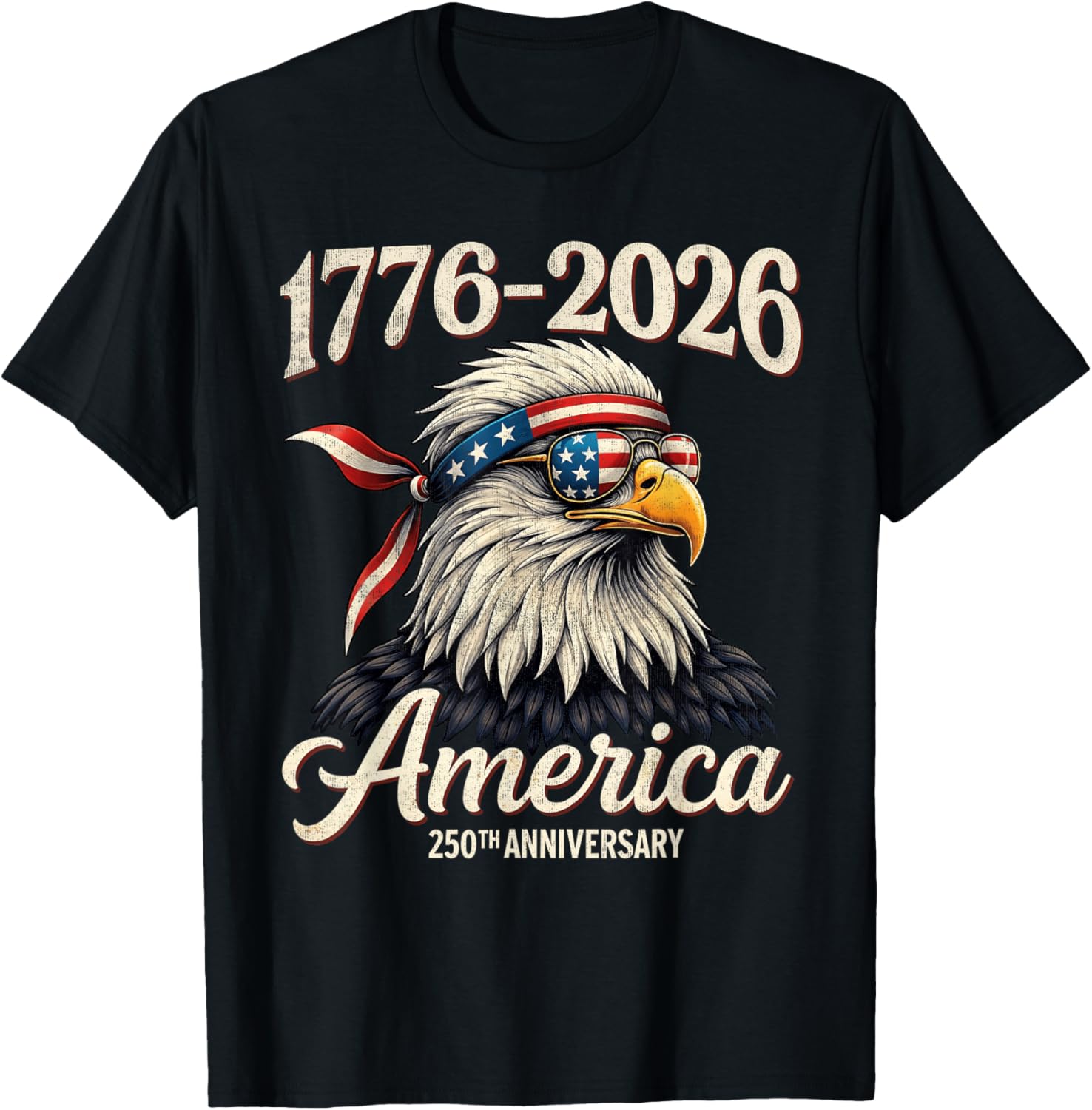 250 Years of Freedom We The People America T-Shirt - T-Shirt | Black