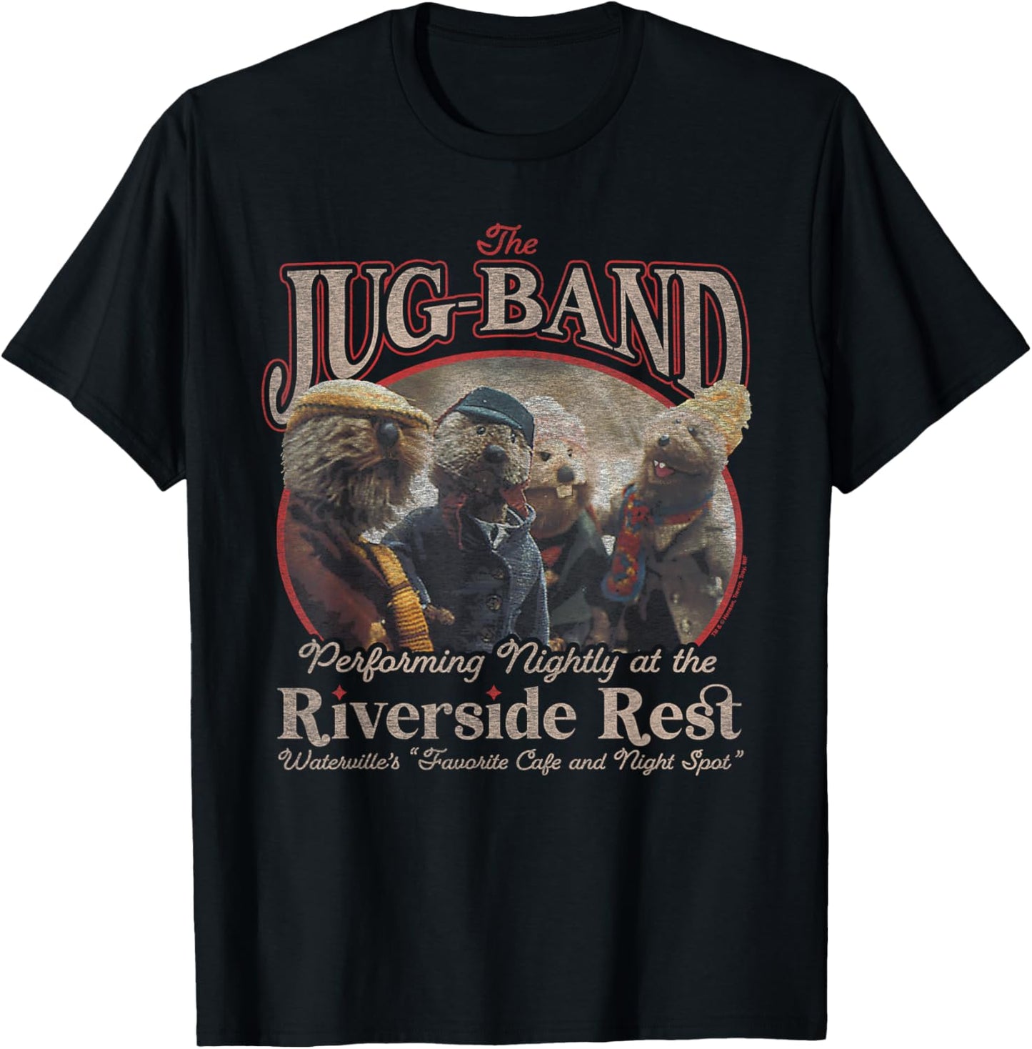 Emmet Otter The Jug Band at Riverside T-Shirt - T-Shirt | Black