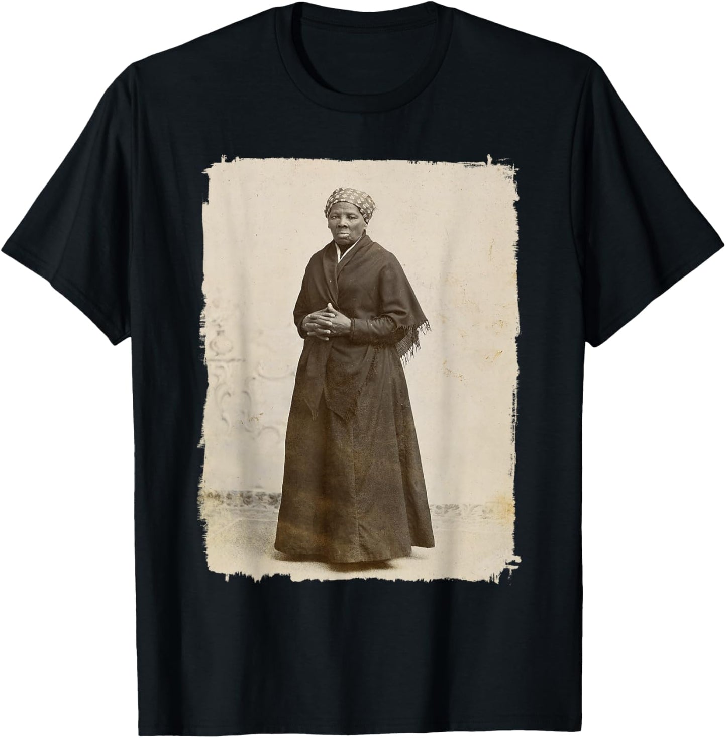 Harriet Tubman, Famous American Abolitionist T-Shirt - T-Shirt | Black