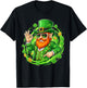 67 Six Seven Gen Alpha Slang Leprechaun Funny St. Patricks T-Shirt - T-Shirt | Black