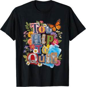 Hip Replacement Recovery T-Shirt - T-Shirt | Black