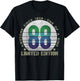 88 Year Old Gifts Vintage 1938 Limited Edition 88th Birthday T-Shirt - T-Shirt | Black