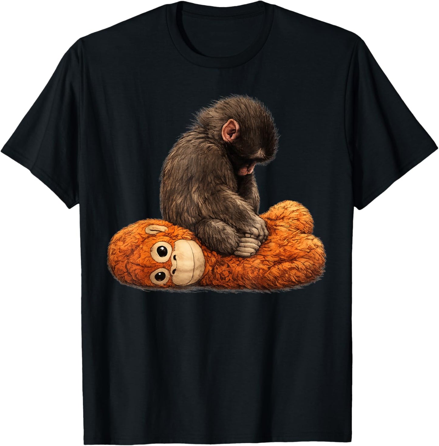 Baby Monkey Punch T-Shirt - T-Shirt | Black