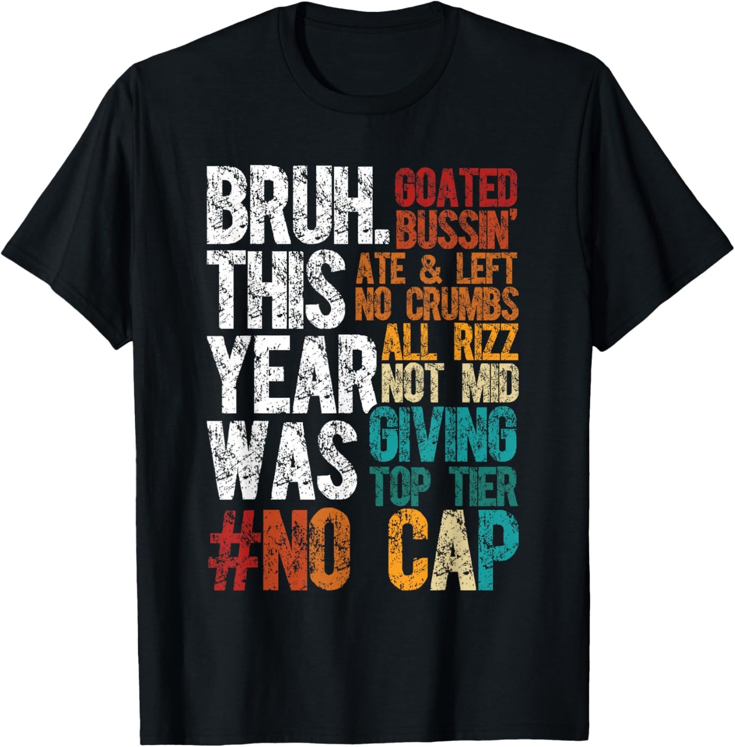 Funny Gen Z Slang This Class Had Mad Riz Teachers Humor T-Shirt - T-Shirt | Black