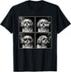Dog Selfie Photobooth Shih Tzu Smoking Cigarette T-Shirt - T-Shirt | Black