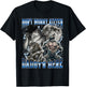 Don't Worry Kitten Daddy's Here Alpha Wolf Howling Meme T-Shirt - T-Shirt | Black