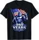 250 Years 1776 2026 250th Shirt American Patriotic 4th July T-Shirt - T-Shirt | Black