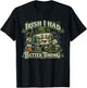 Irish I Had Better Timing Funny Drummer St Patrick’s Day T-Shirt - T-Shirt | Black