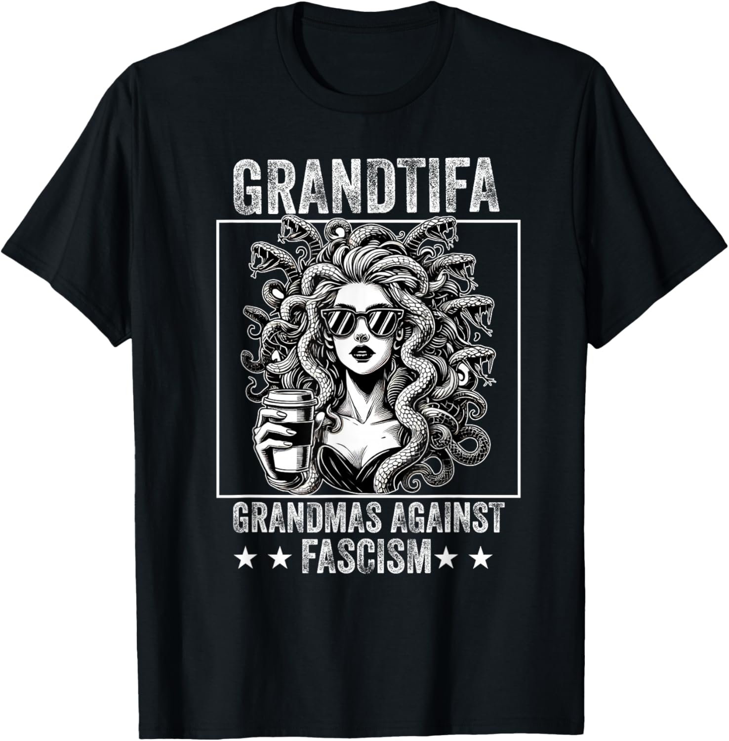 Protest Medusa Feminist T-Shirt - T-Shirt | Black