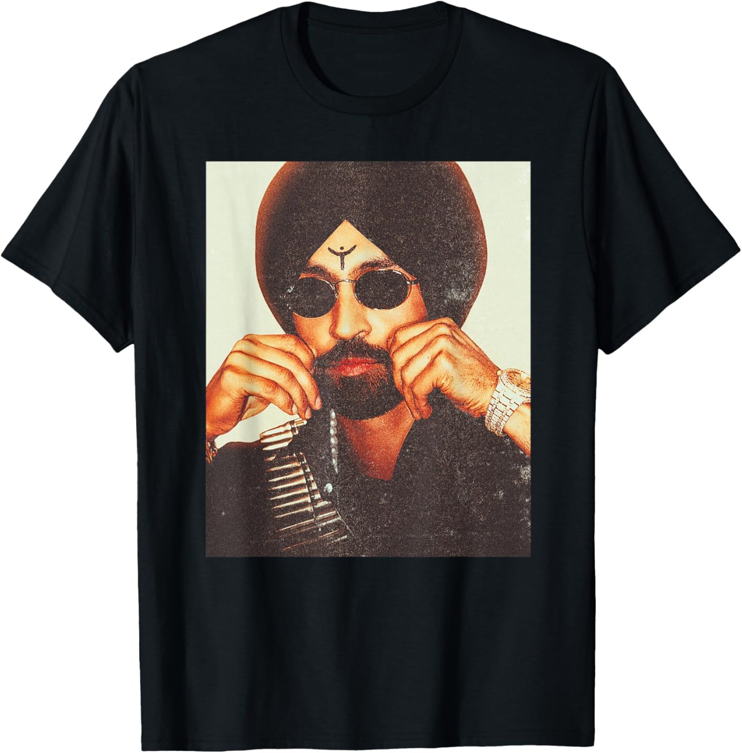 Aura | Diljit Dosanjh 2026 - Tour T-Shirt - T-Shirt | Black
