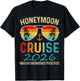 Funny Just Married Honeymoon Cruise 2026 for Couples Wedding T-Shirt - T-Shirt | Black