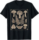 Fairycore Butterfly Grunge Therian Moth Floral Aesthetic T-Shirt - T-Shirt | Black