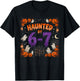 Funny Haunted by 67 Halloween Ghost Pumpkin Six Seven Meme T-Shirt - T-Shirt | Black