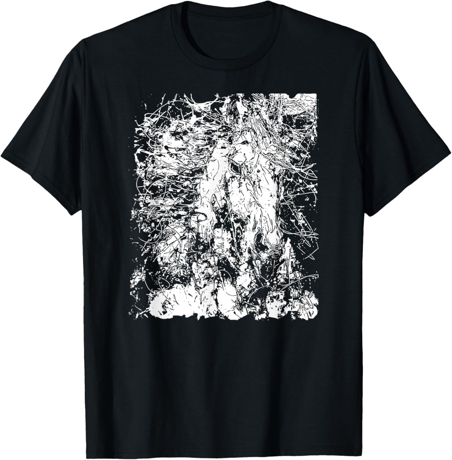 Horse Storm T-Shirt - T-Shirt | Black