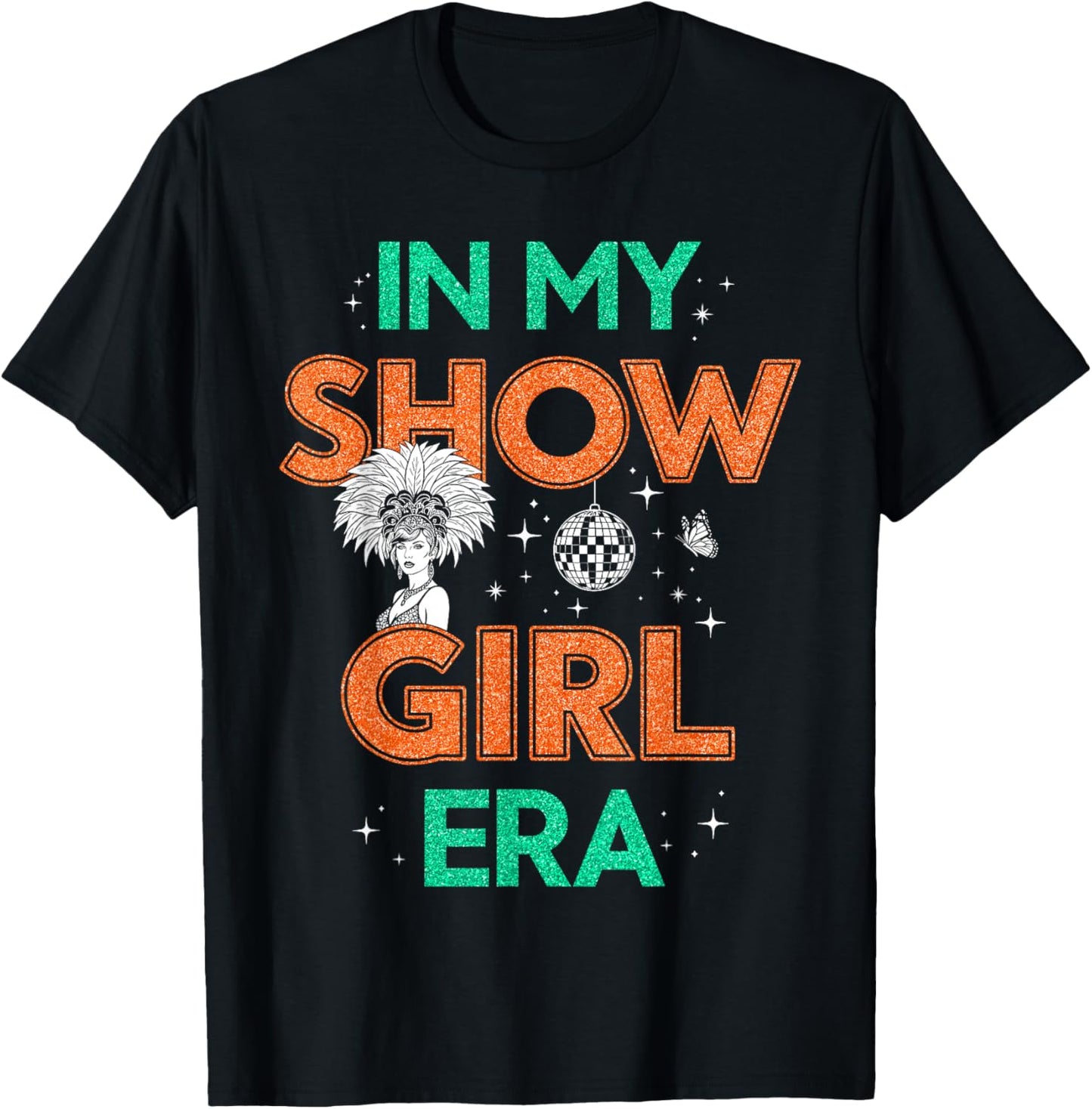 Vintage Girls Women Funny T-Shirt - T-Shirt | Black