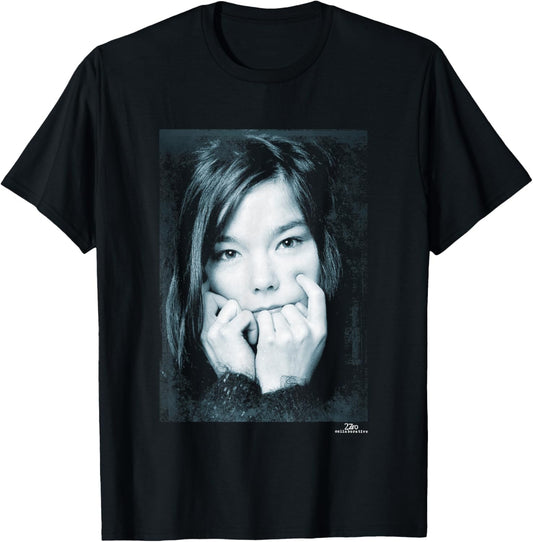 Bjork Debut Tour 1993 Photo by Phil Nicholls T-Shirt - T-Shirt | Black