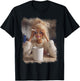 Funny Doll Face Meme Distressed Smoking Doll Meme Hilarious T-Shirt - T-Shirt | Black