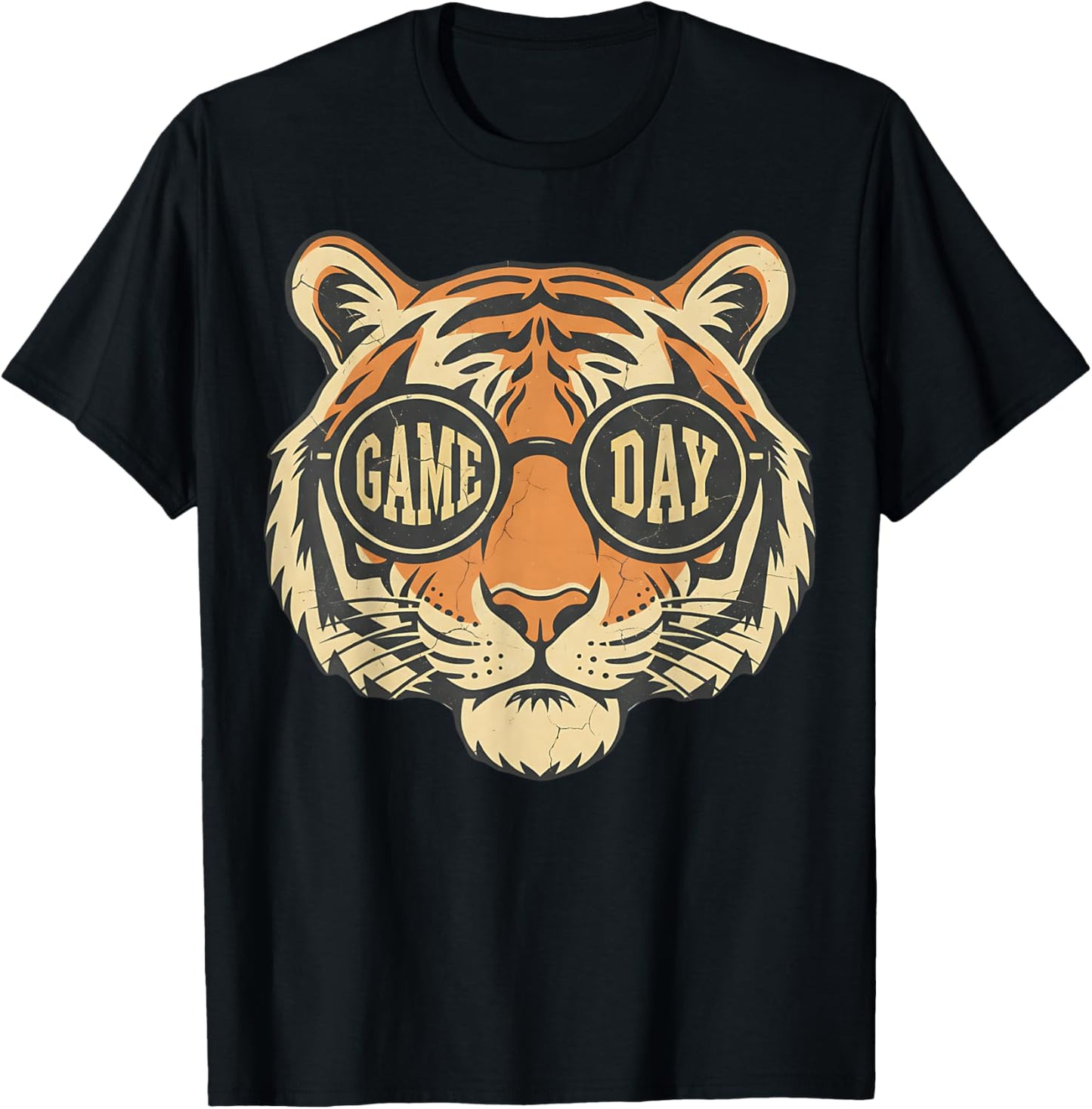 Game Day Tiger T-Shirt - T-Shirt | Black
