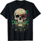 Mardi Gras Skull Snake Masquerade Carnival Party 2026 T-Shirt - T-Shirt | Black
