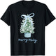 Merry Mahj Christmas Mahjong T-Shirt - T-Shirt | Black