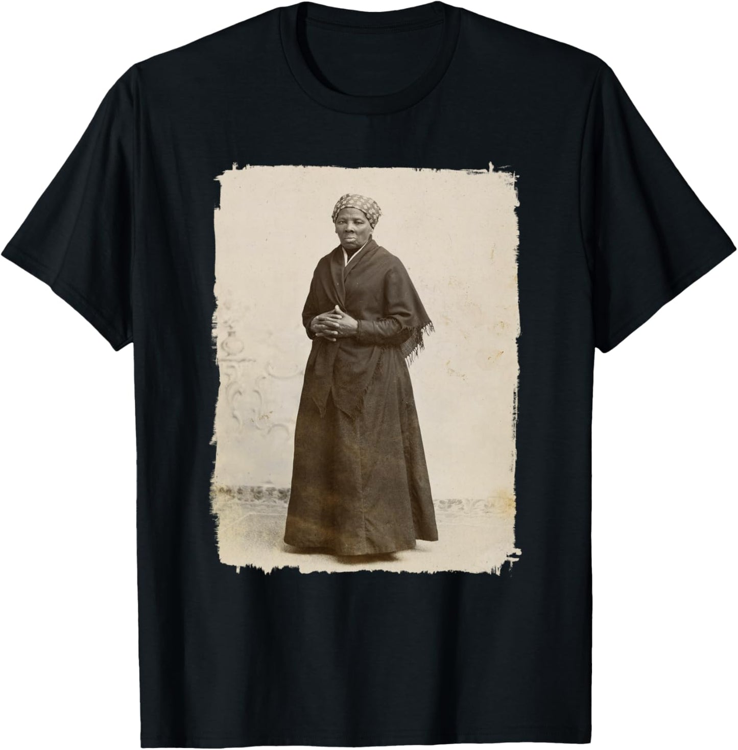 Harriet Tubman, Famous American Abolitionist T-Shirt - T-Shirt | Black