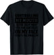 Controlling My Mouth is the Easy Part Its the Subtitles T-Shirt - T-Shirt | Black