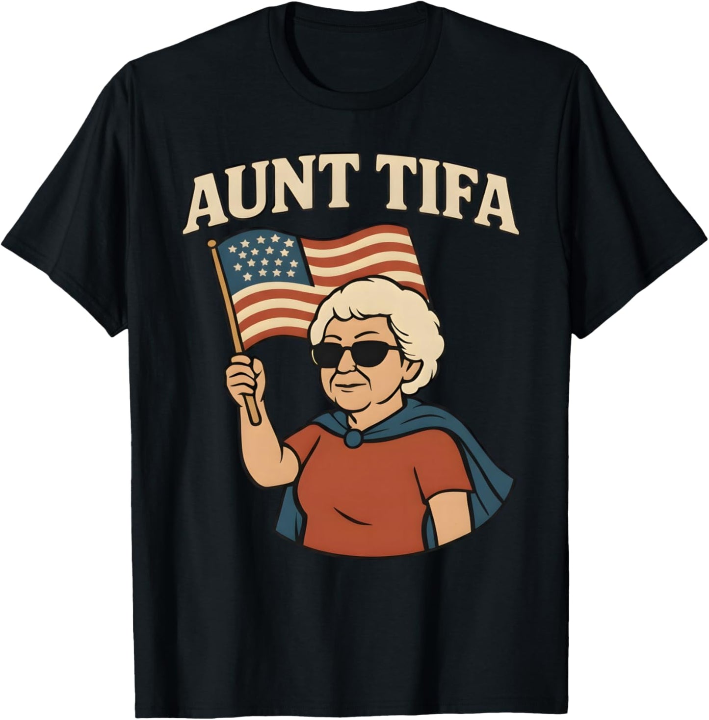 Aunt Tifa T-Shirt - T-Shirt | Black
