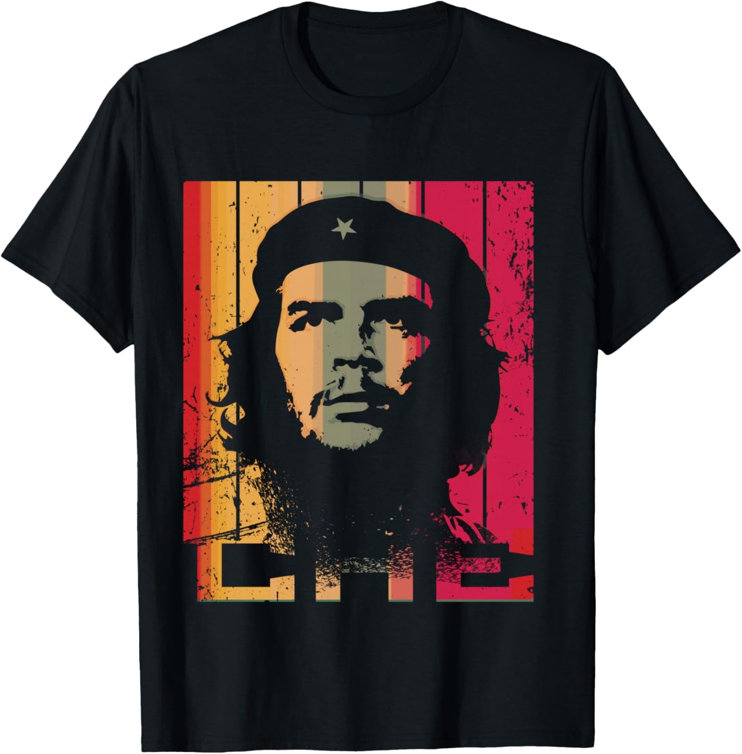 Che Guevara Shirt Pop Art Rebel Cuba T-Shirt - T-Shirt | Black