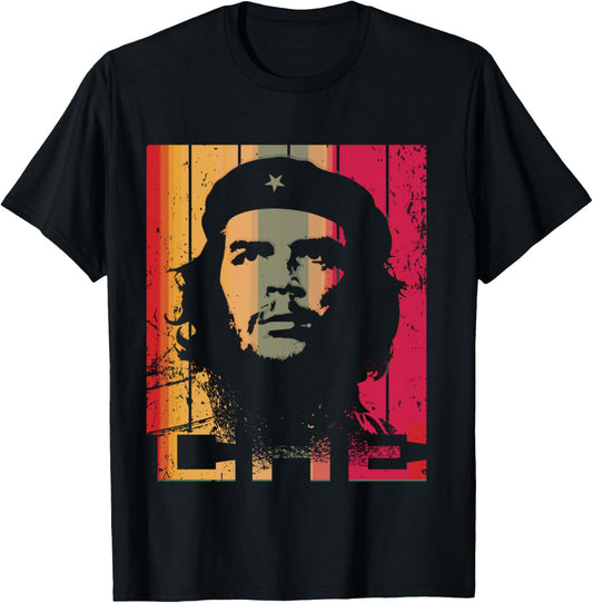 Che Guevara Shirt Pop Art Rebel Cuba T-Shirt - T-Shirt | Black