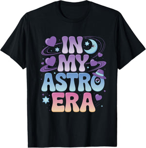 Funny Dandys World Astro Kids In My Astro Era Dandys World T-Shirt - T-Shirt | Black