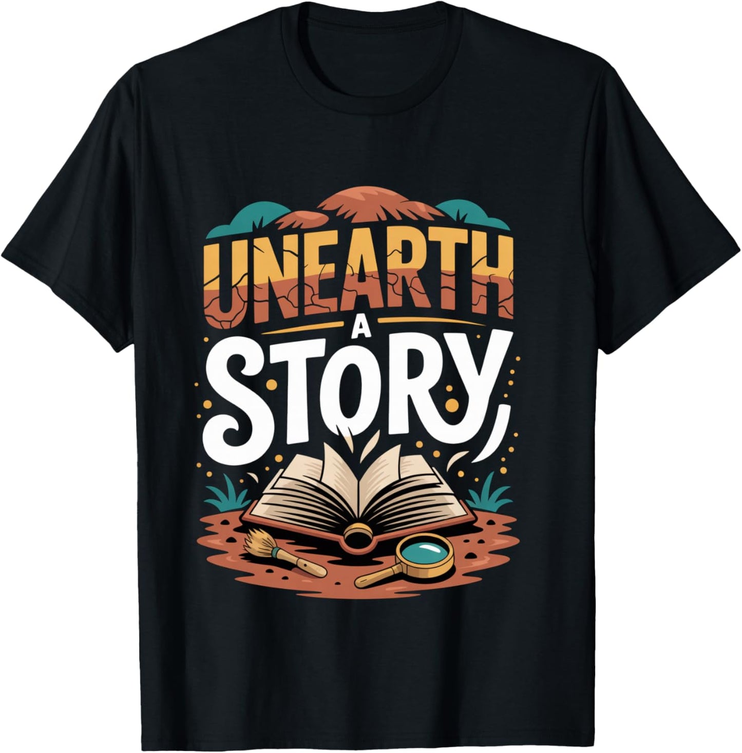 Unearth A Story 2026 Reading T-Shirt - T-Shirt | Black