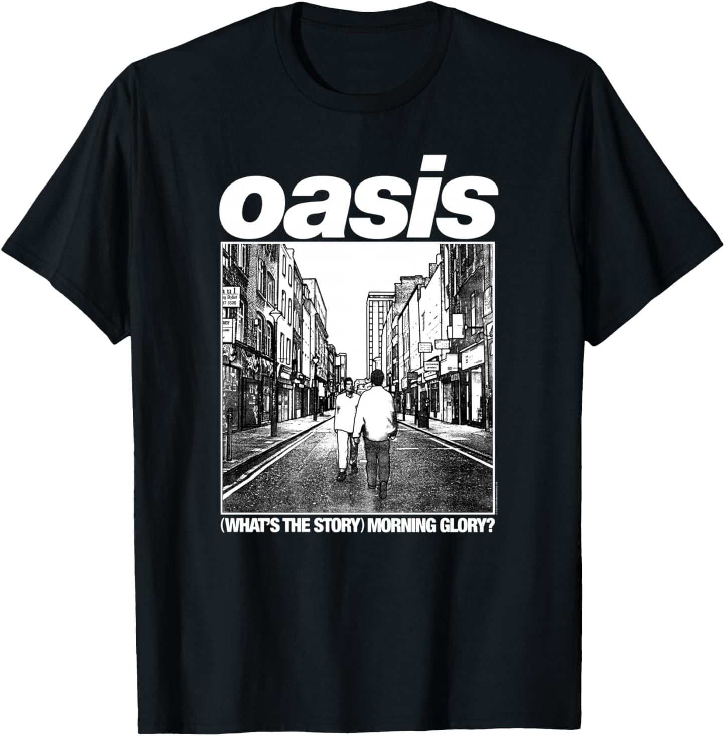 Oasis – Amazon Exclusive WTSMG In Navy T-Shirt - T-Shirt | Black