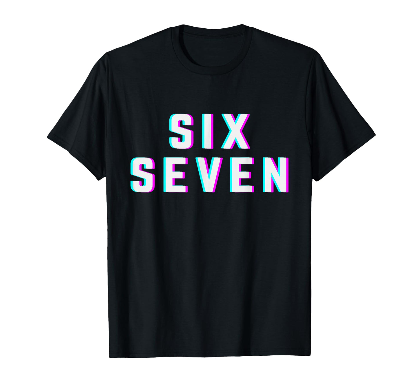 Cool Six Seven Number Gen Alpha Slang 6 7 Trending Meme T-Shirt