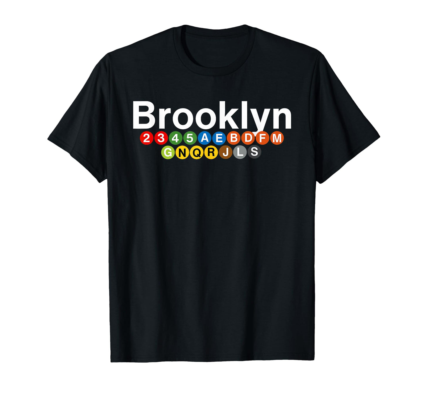 New York Brooklyn Subway Station Signs, Train Signs NYC T-Shirt